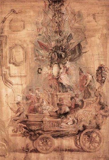 The Triumphal Car of Kallo, Peter Paul Rubens